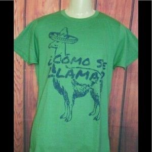 MENS HYBRID COMO SE L’LAMA GREEN T-SHIRT SIZE S